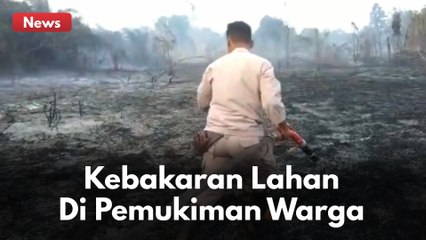 BERAWAL DARI MEMBAKAR SAMPAH, SEORANG WARGA DIPEKANBARU MALAH BAKAR 1 LAHAN !!