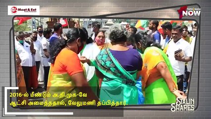 சினிமா ஆசை to கொங்கு அதிபர்..  SP Velumani -ன் குபீர் திகில் வளர்ச்சி! | Stalin Shares