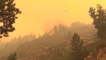 Kaliforniya eyaletinde orman yangınları yerleşim yerlerini tehdit etmeye devam ediyor