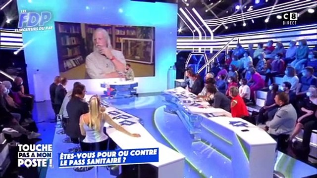 La séquence surréaliste du Pr Raoult qui, se croyant hors antenne, balance sur les invités de TPMP : Moi, je ne parle pas avec les fous ! Ma femme est psychiatre c'est elle qui parle avec les dingues !
