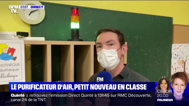 La ville de Cannes équipe toutes ses écoles de purificateurs d'air