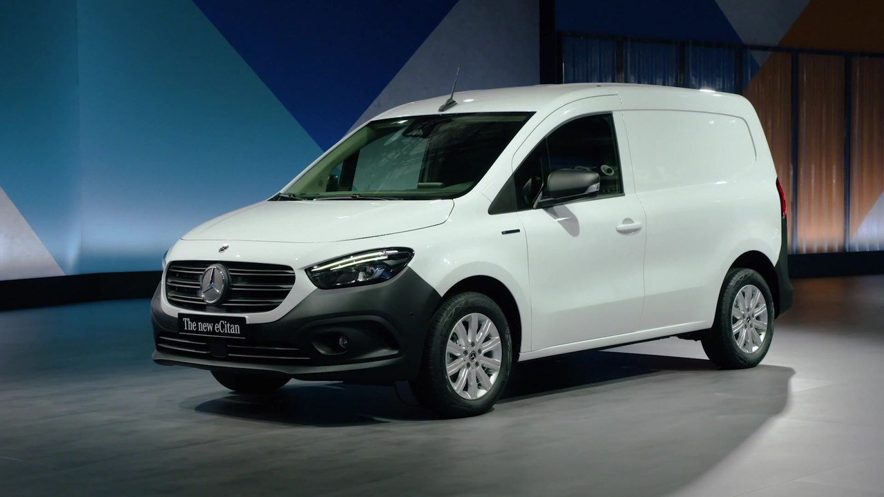 Der neue Mercedes-Benz Citan - eCitan ergänzt eVito und eSprinter
