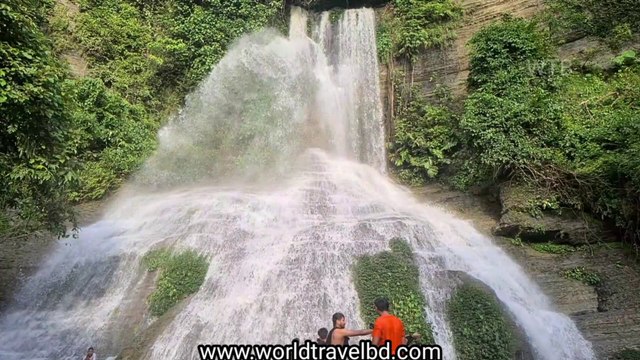 Napittachora waterfall slow motion Video, BD waterfall, Awesome waterfalls in Bangladesh, World Travel BD, wtb