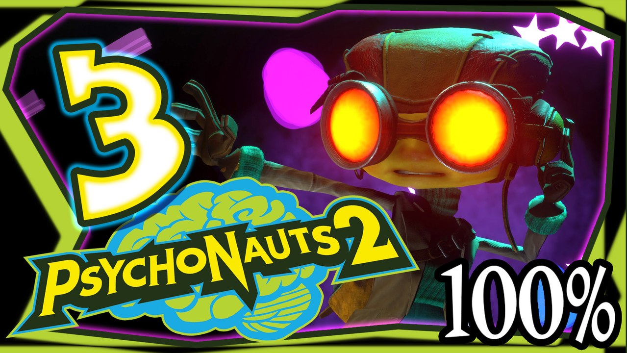 Psychonauts 2 Walkthrough Part 3 (XB1, PS4, PC) 100%