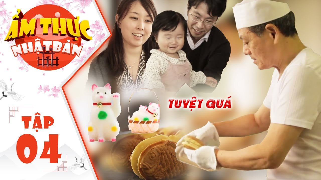 Ẩm Thực Nhật Bản Tập 4 I Đầu bếp Nhật NHÀO NÉN thành chiếc bánh TUYỆT HẢO ai cũng mê mẩn