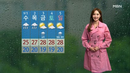 오늘 중부 중심 강한 비…내일까지 전국 비