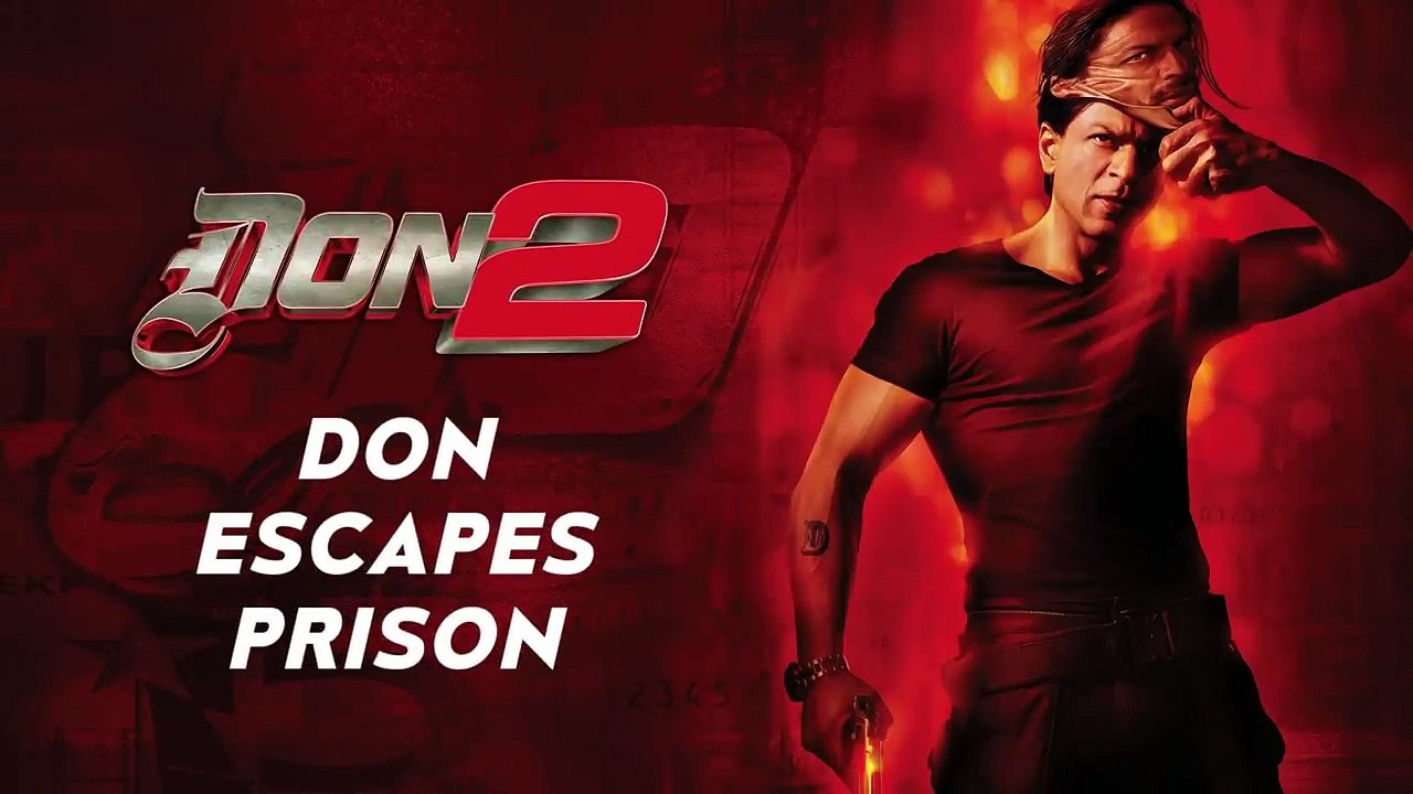 Don Escapes Prison _ Don 2 _ Shah Rukh Khan _ Boman Irani _ Farhan Akhtar