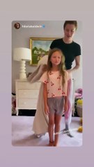 Vídeo. Ireland Baldwin 'apanhada' a brincar com os irmãos mais novos