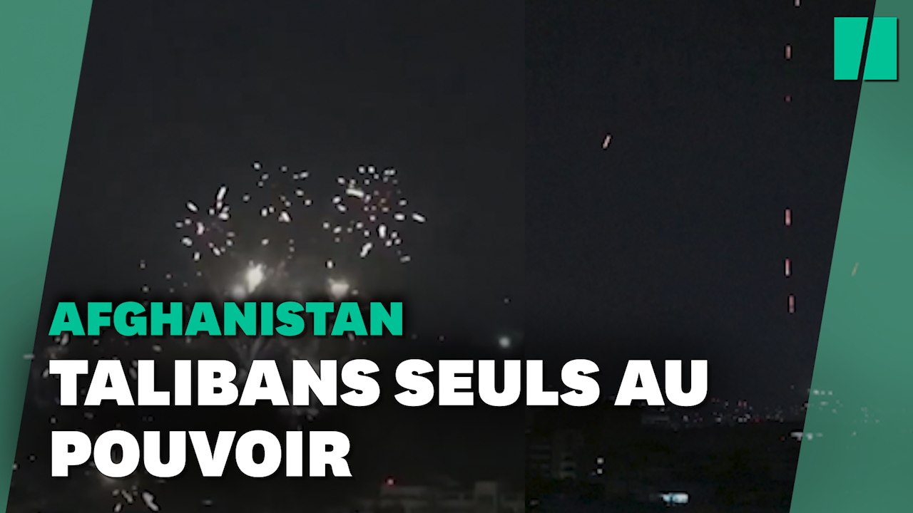 Dans le ciel de Kaboul, les talibans fêtent le départ des Américains