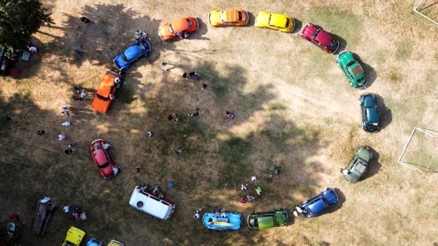 Polonezköy'de 200 Vosvos, 'En Cici Vosvos' festivalinde yarıştı