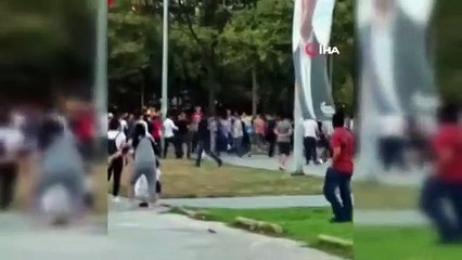 İstanbul'da sahilde ortalık savaş alanına döndü