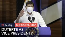 Duterte accepts PDP-Laban nomination to run for Vice President in 2022