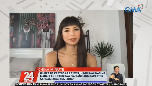Glaiza de Castro at Rayver Cruz, hindi raw naging madali ang pagbitaw sa kanilang karakter sa Nagbabagang Luha | 24 Oras