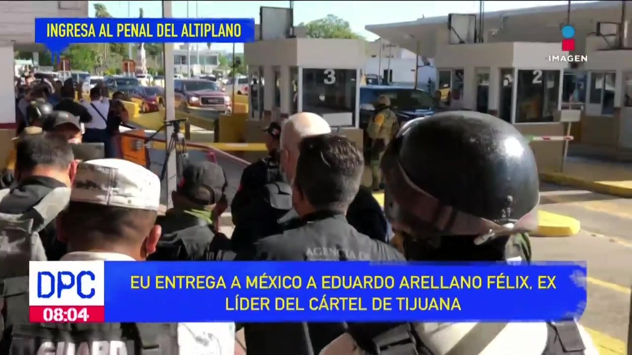 Estados Unidos entrega a México al narcotraficante Arellano Félix