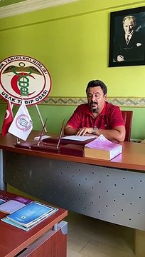 Uşak Tabipler Odası Başkanı Dr. Ahmet Çiftçi; “Tedirgin olma aşı ol”