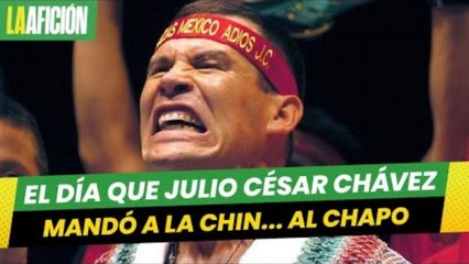 El día que Julio César Chávez mandó a la chin... al Chapo Guzmán por no traer cocaína