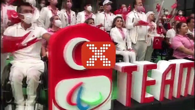 2020 Tokyo Paralimpik Oyunları'nın açılış töreni yapıldı