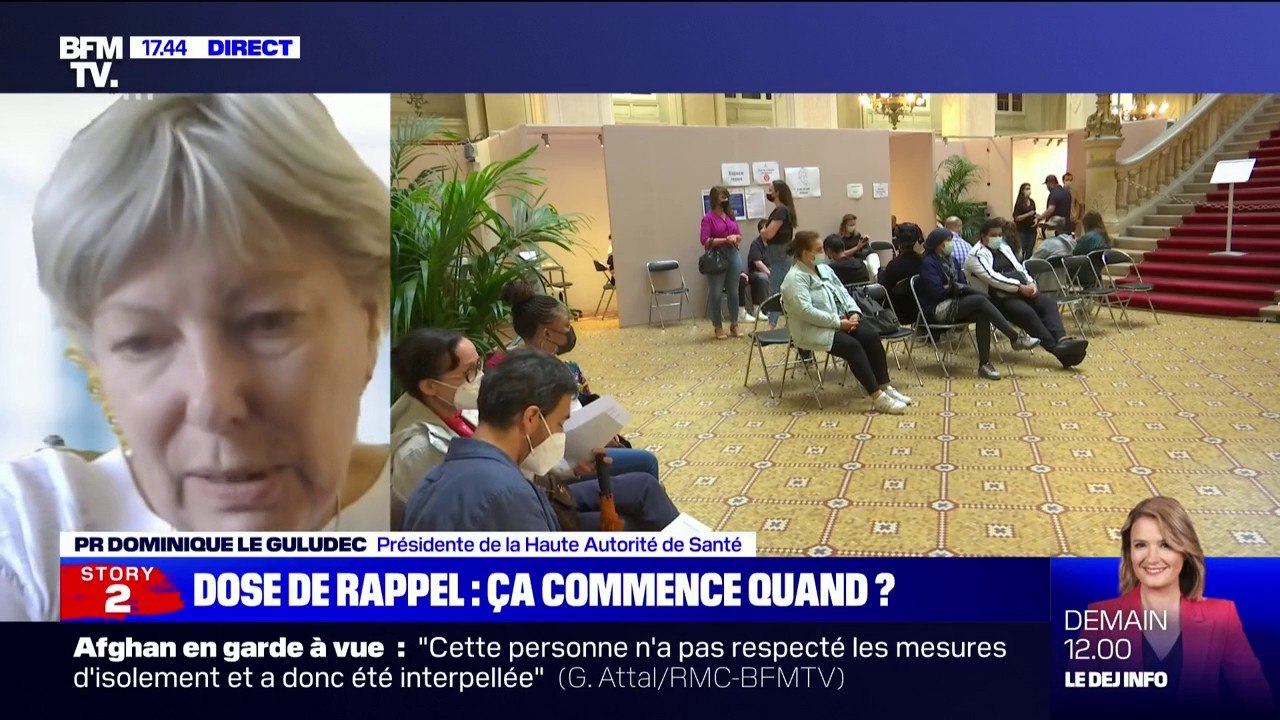 Covid-19: la présidente de la Haute Autorité de Santé propose de faire "la troisième dose de façon concomitante" avec le vaccin contre la grippe