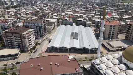 Millet Mahallesi Kapalı Pazar Alanı gün sayıyor