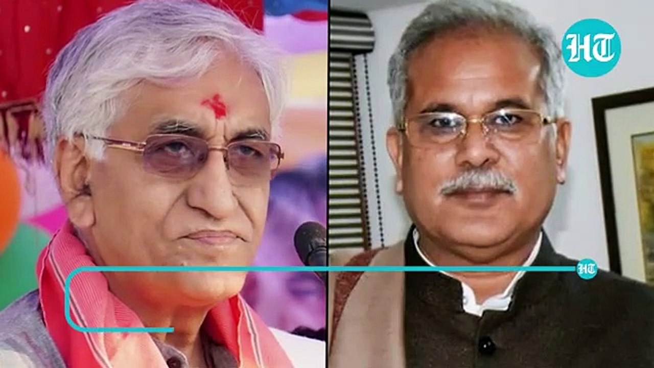 Congress govt wobbling in Chhattisgarh Rahul Gandhi meets CM Baghel Minister Deo amid rift rumours_......