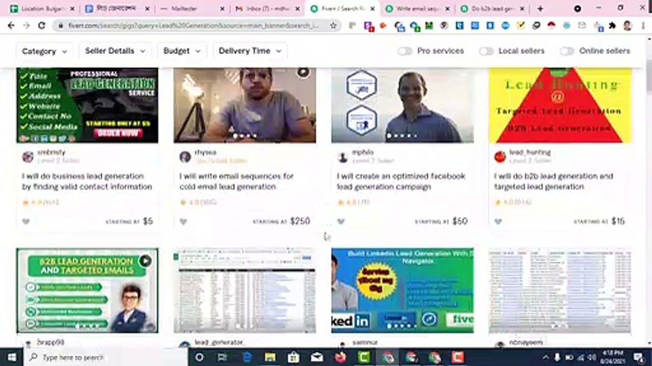 Lead generation tutorial in bangle B2B Lead generation linkedin lead generation