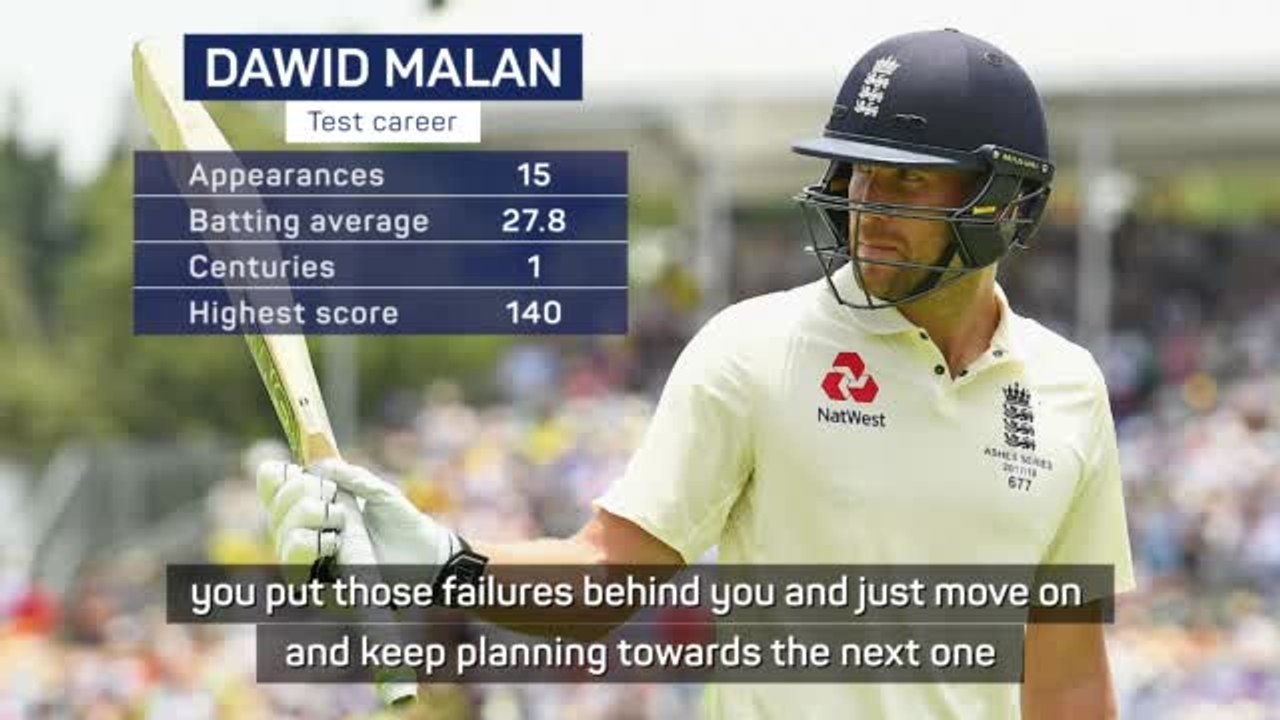 Malan targeting Test redemption after surprise England recall