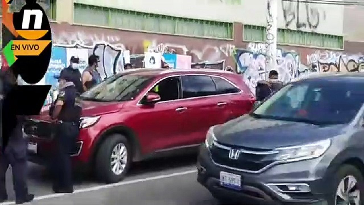 Fuerte choque por alcance deja detenido y valorado
