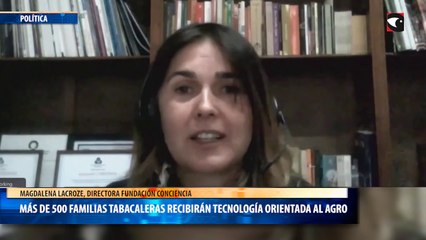 Más de 500 familias tabacaleras recibirán tecnología orientada al agro