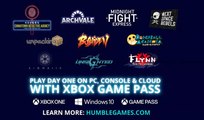 Humble Games - Day One with Xbox Game Pass