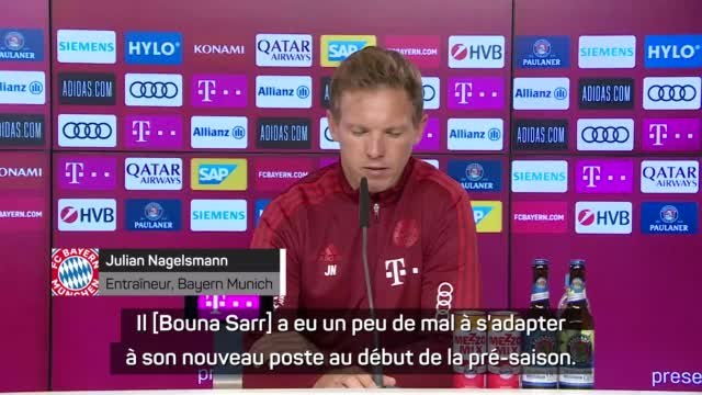 Bayern - Nagelsmann : Sarr doit encore progresser