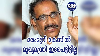 കേരള: മുട്ടിൽ മരംമുറി കേസിൽ മുഖ്യമന്ത്രി ഇടപെട്ടിട്ടില്ലെന്ന് മന്ത്രി എകെ ശശീന്ദ്രൻ