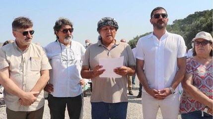 FOÇA'DA CÜRÜF DEPOLAMA ALANI KALDIRILSIN EYLEMİ