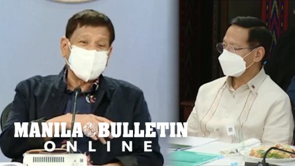 Duterte vows to 'stand by' Duque: 'Pag nasira ako, eh 'di nasira'