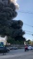 Incêndio atinge empresa de ônibus de BH