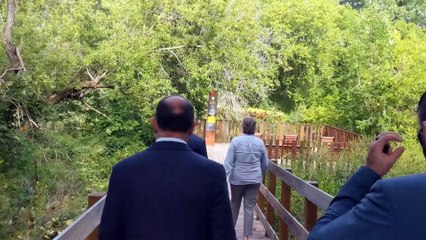 Visite du sentier (Le Reflet - Vicky Girard)