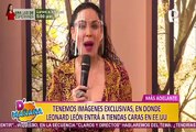 Picantitas del Espectáculo: captan a cantante Leonard León ingresando a lujosas tiendas de EEUU