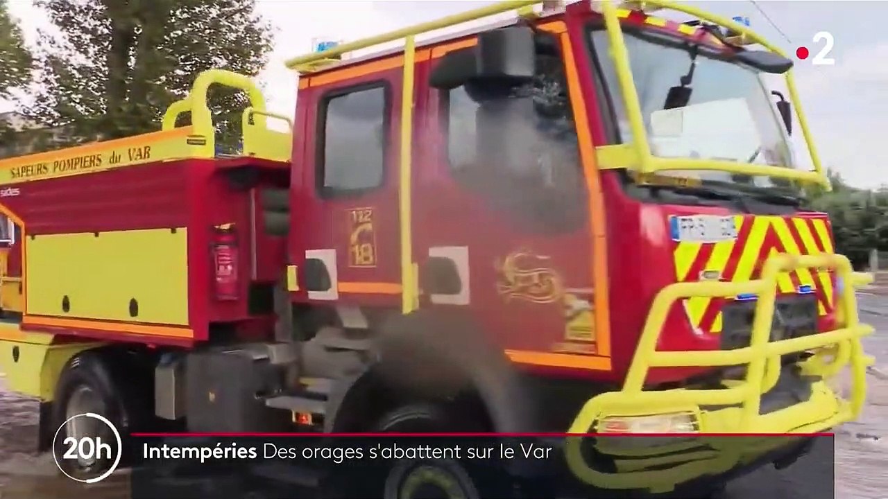 Var : après les incendies, un déluge de grêle a provoqué des inondations