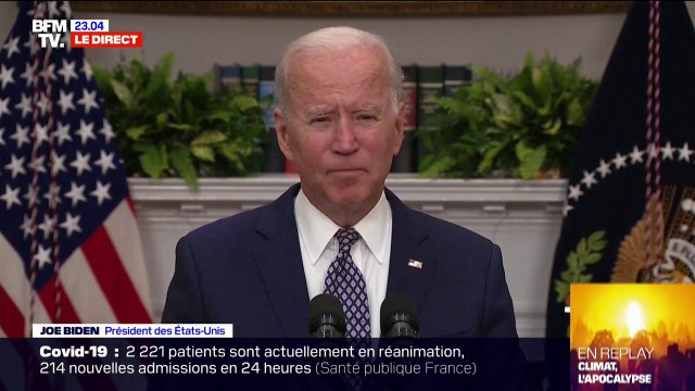 Évacuations d'Afghanistan: Joe Biden salue un effort international sans précédent