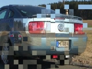 a Mustang ... gone in 18 seconds