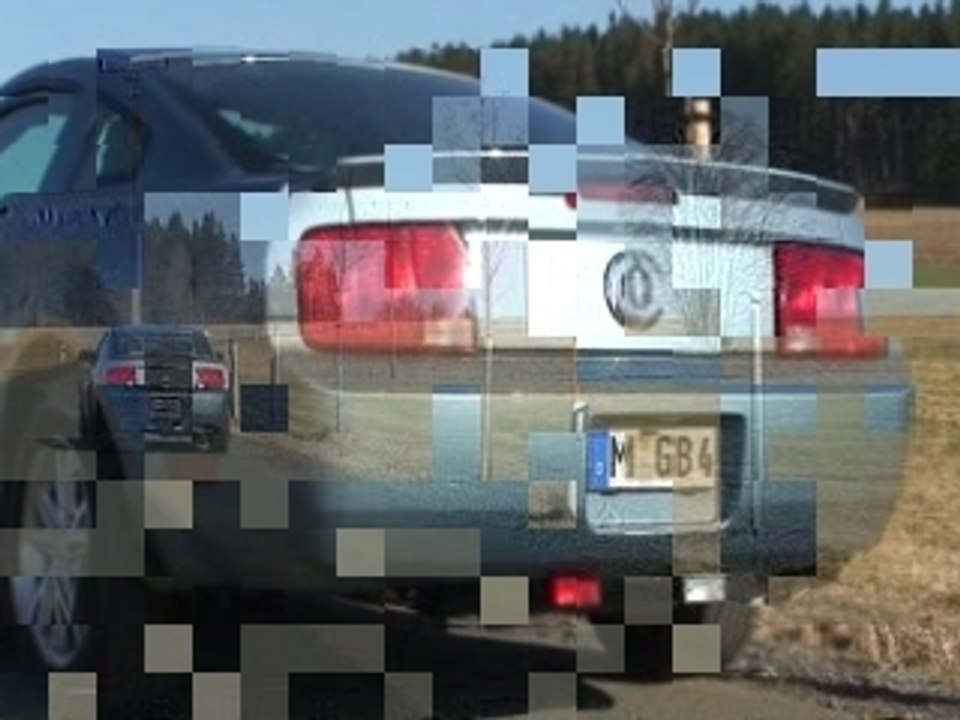 a Mustang ... gone in 18 seconds