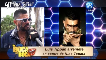"No está dentro de mis gustos": Luis Tippán sobre la corona de Nino Touma