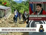 Protector del Estado Mérida Jehyson Guzmán, ofrece balance  de la situación de lluvias en la Entidad