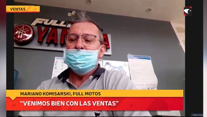 “venimos bien con las ventas”