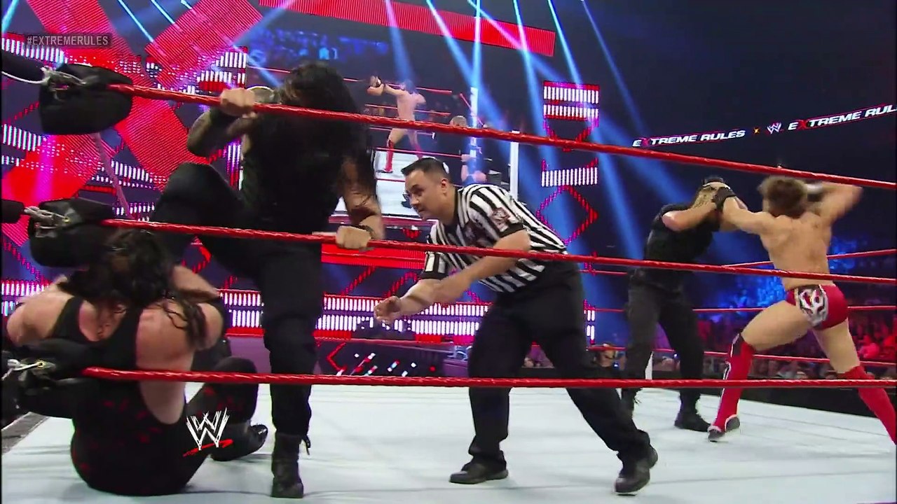 FULL MATCH - Team Hell No vs. The Shield – WWE Tag Team Titles Match_ WWE Extreme Rules 2013