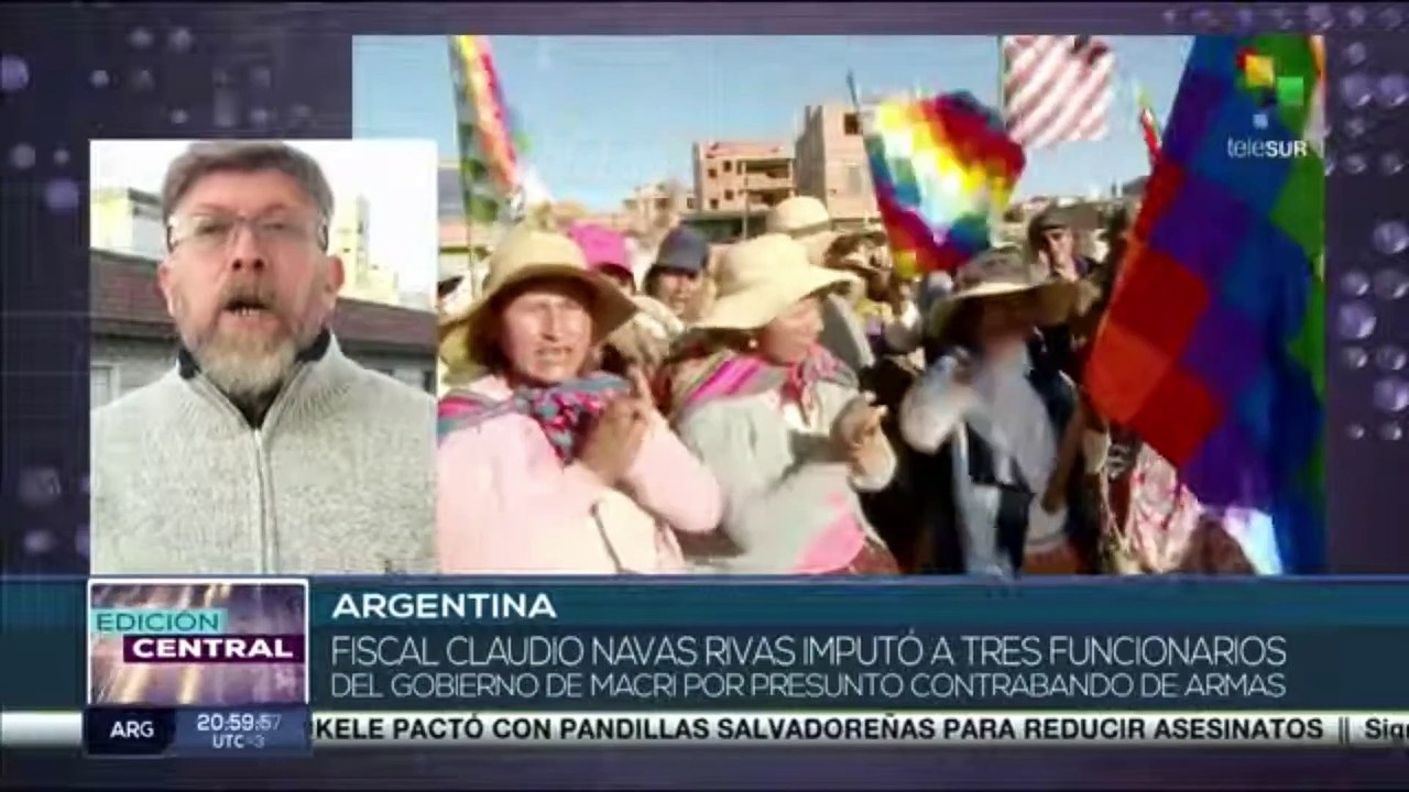 Fiscal Claudio Navas imputó a funcionarios del gobierno de Macri por contrabando de armas