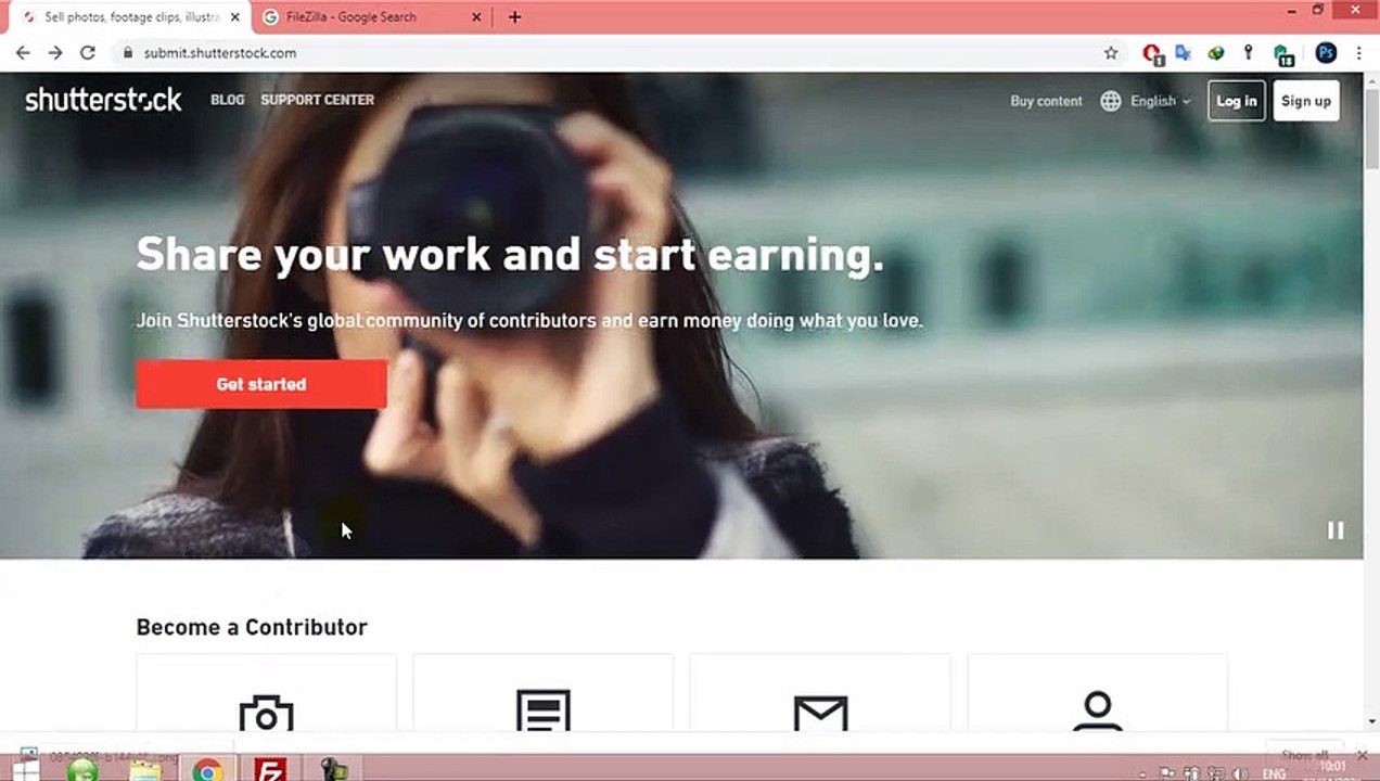 how to add video into Shutterstock