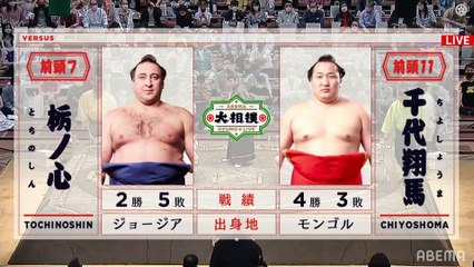 Tochinoshin vs Chiyoshoma - Natsu 2021, Makuuchi - Day 8