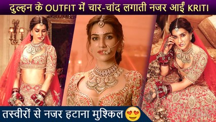 OMG ! Kriti Sanon Turns Into A Beautiful Bride For Manish Malhotra, Fans React  ICW 2021