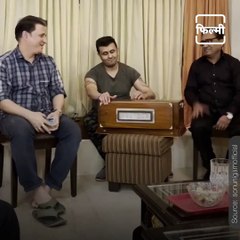 Watch Sonu Nigam Jams Live With His Father.