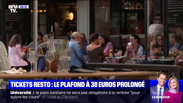 Le plafond journalier des tickets resto à 38 euros finalement maintenu jusqu'en février 2022